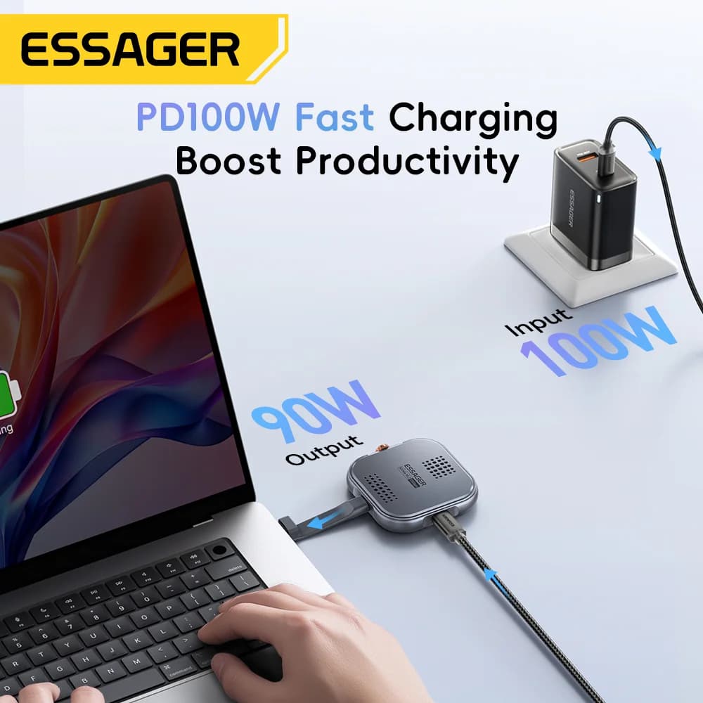 M.2 NVMe SSD-kabinett USB 3.2 Gen2 10Gbps