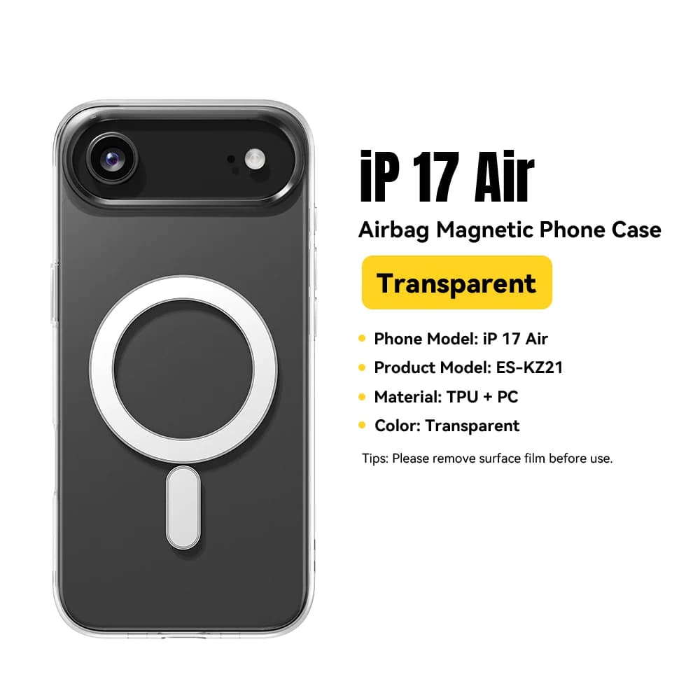 Magnetisk støtsikker beskyttelsesdeksel for iPhone