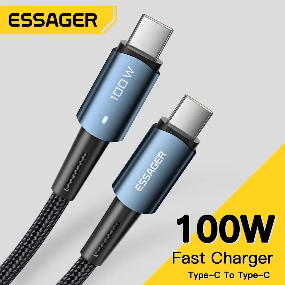 100W USB-C PD Hurtigladekabel