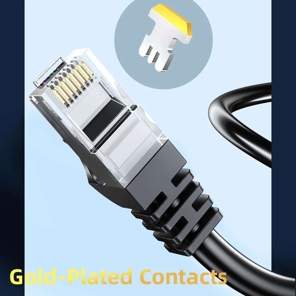 10m Cat6 Ethernet LAN nettverkskabel