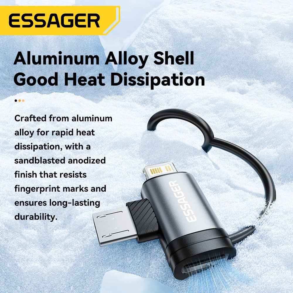 2-i-1 adapter for Lightning og Micro USB