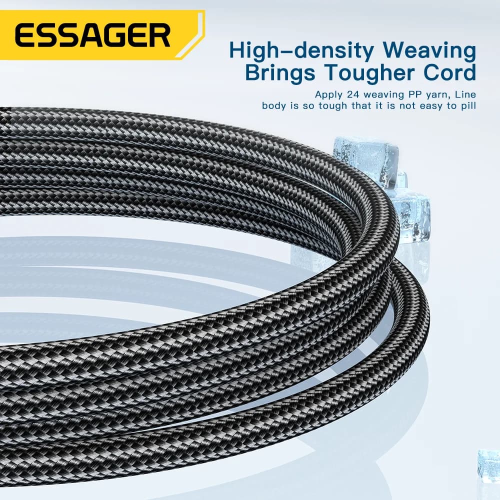120W USB-C hurtigladekabel, 6A