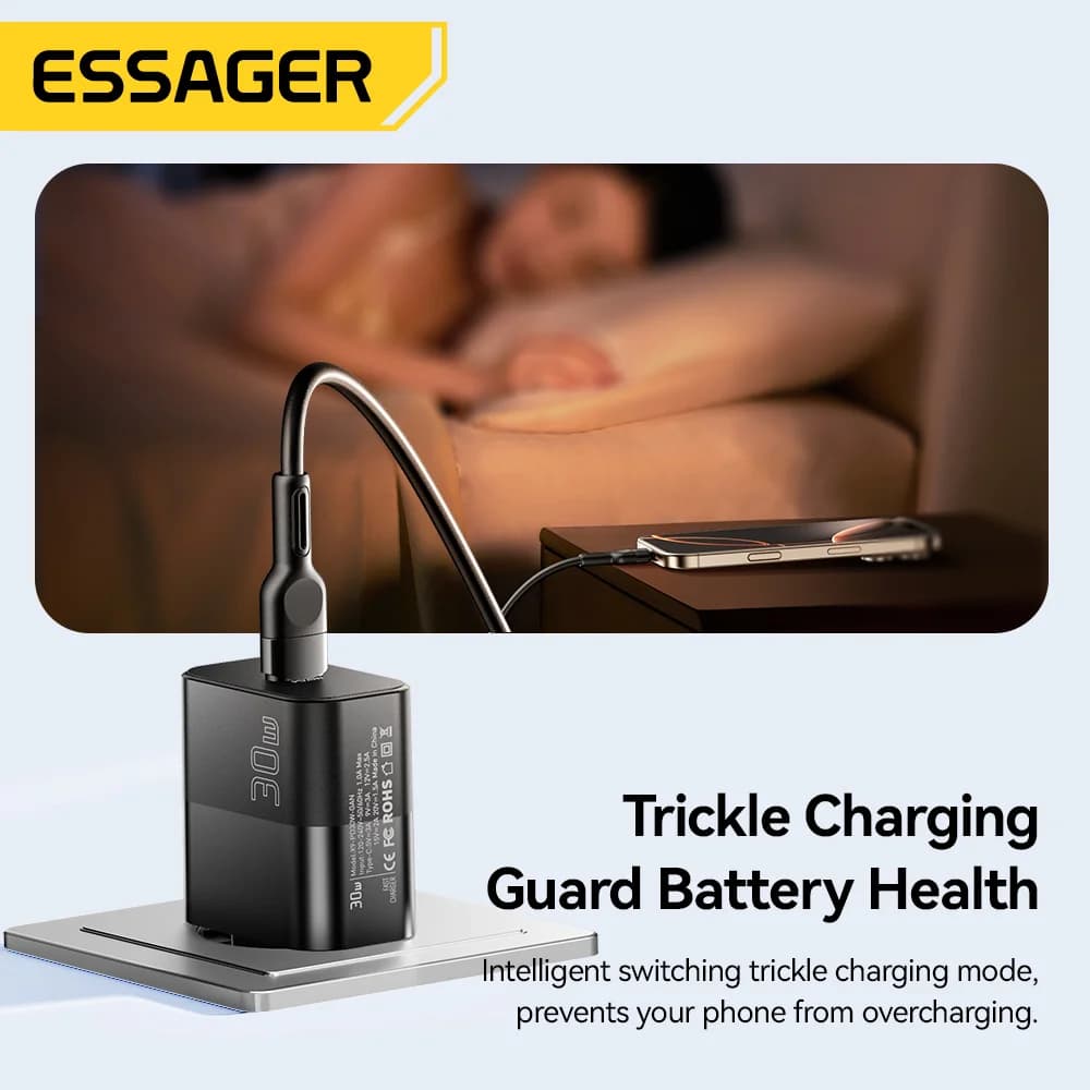 30W USB-C PD reiseadapter