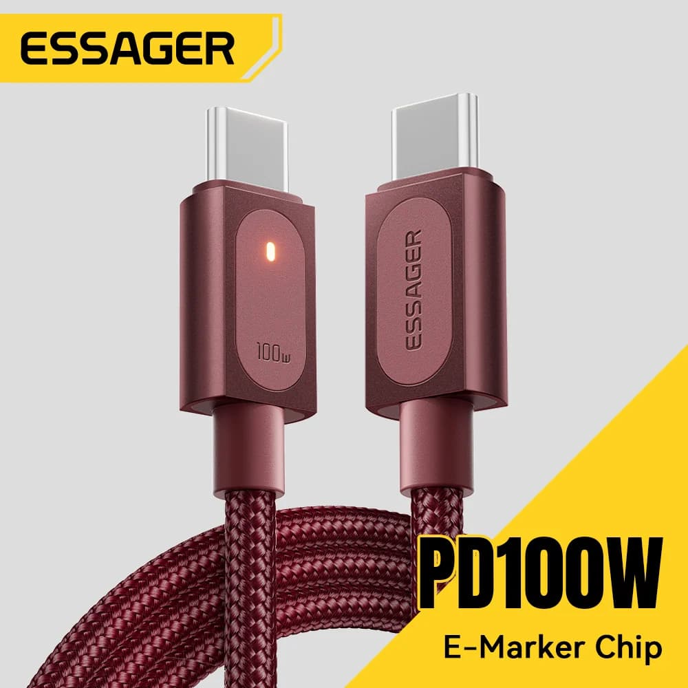 100W USB-C til USB-C hurtigladekabel