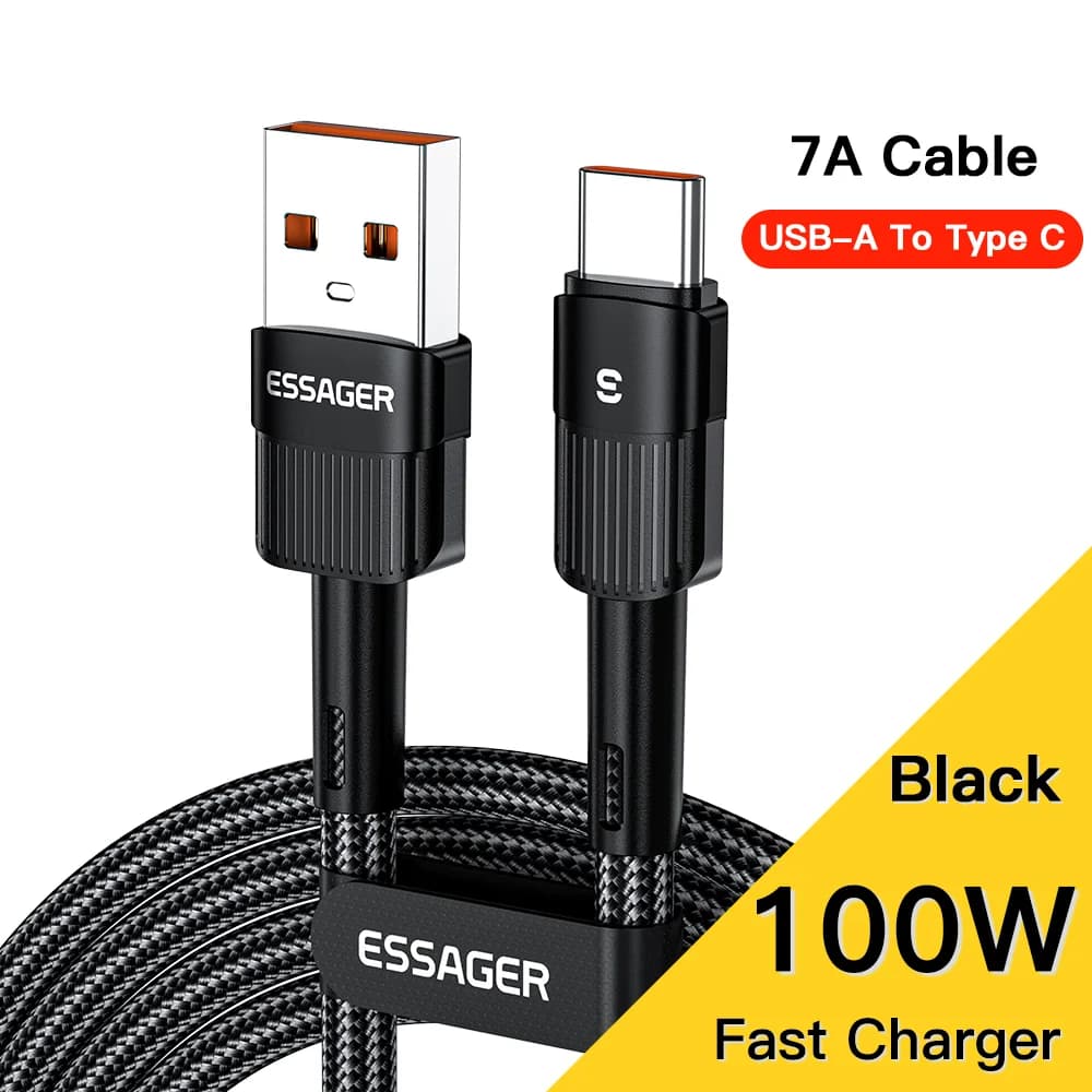 100W USB-C til USB-C hurtigladekabel 3m