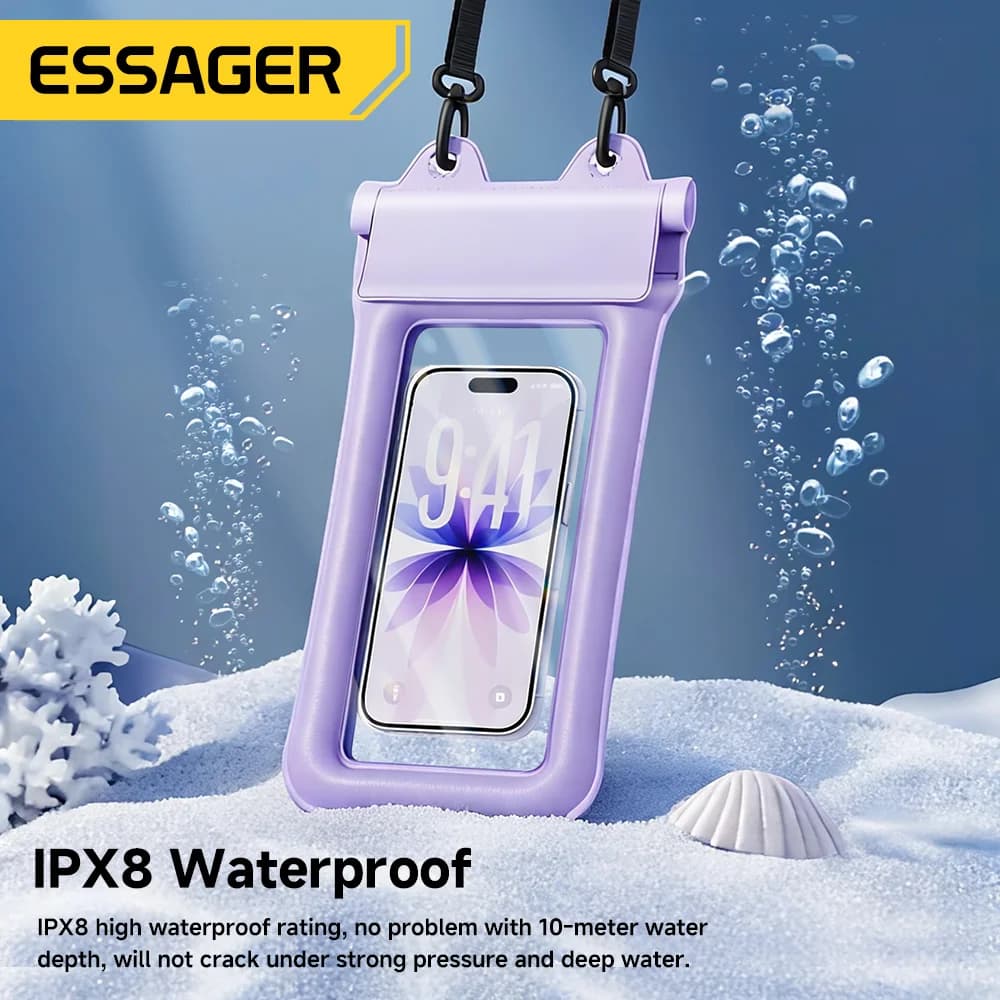 IPX8 vanntett flytende telefonveske