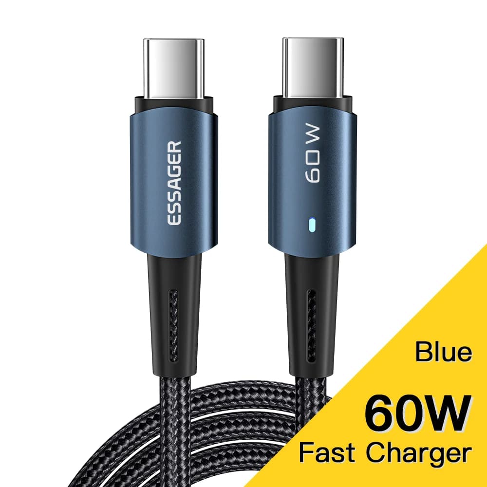 100W USB-C PD Hurtigladekabel