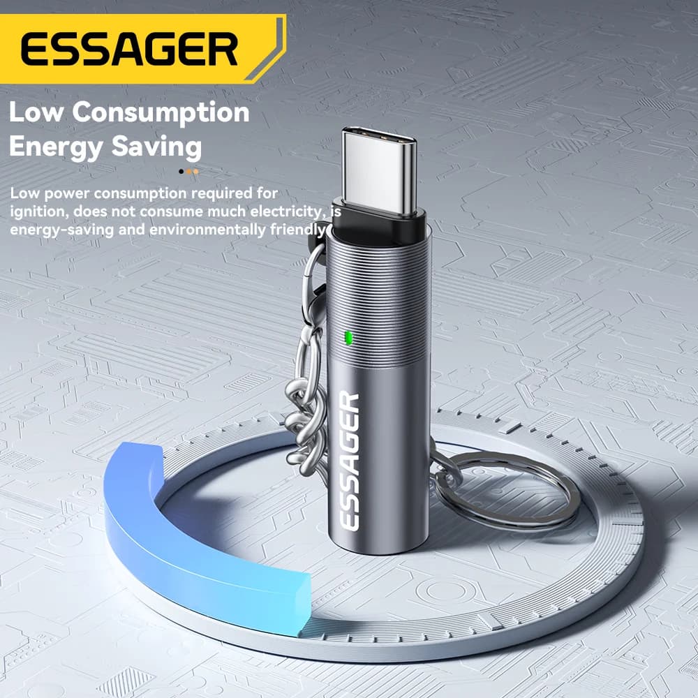 Mini USB-C Tunningslys med Volframtråd