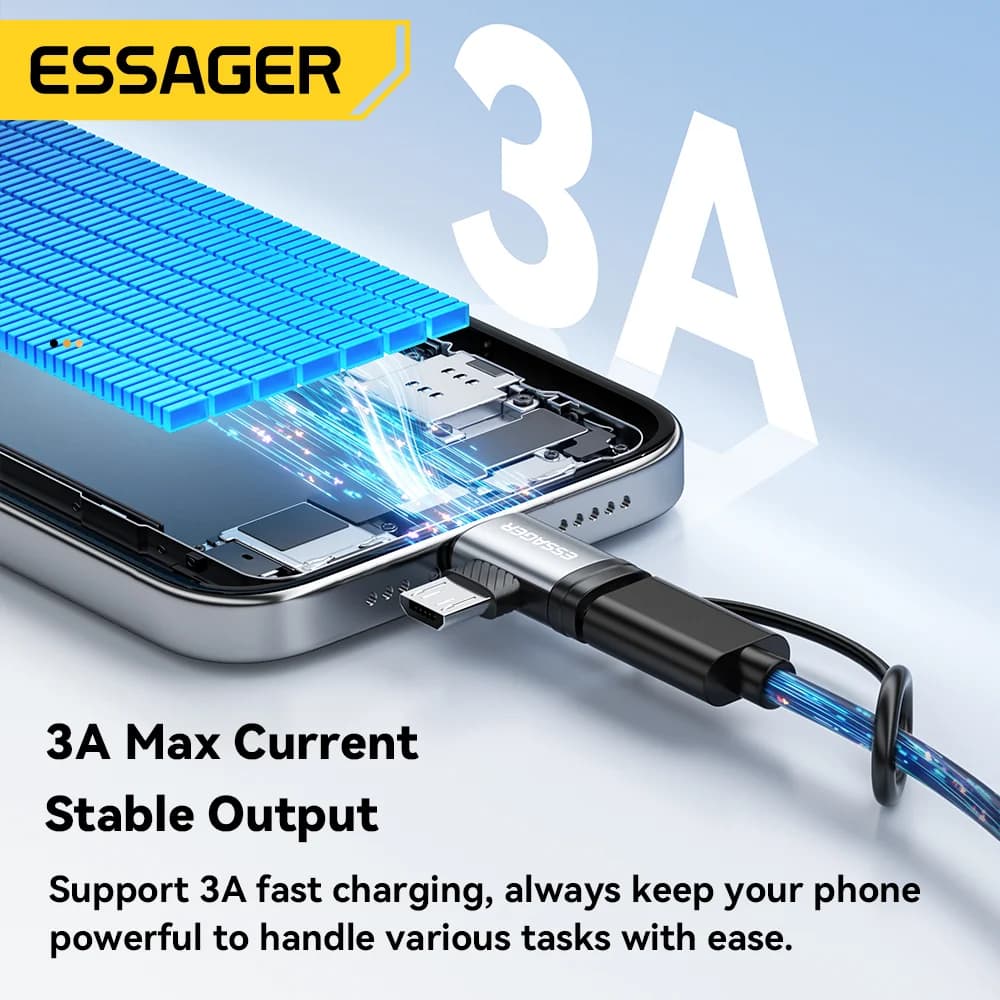 2-i-1 adapter for Lightning og Micro USB